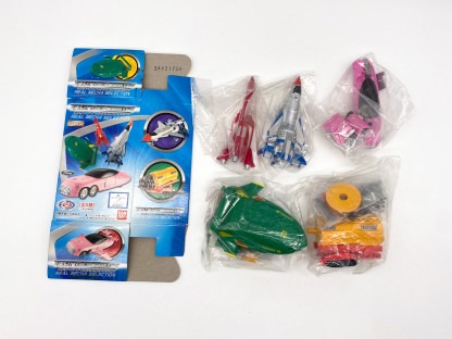 Thunderbirds Real Mecha Collection Gashapon BANDAI full set New