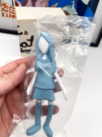 Girlittlehouse Cat And Hatou Blue - Michael Lau Figures Crazysmiles 2001 [sealed bag] – Image 5