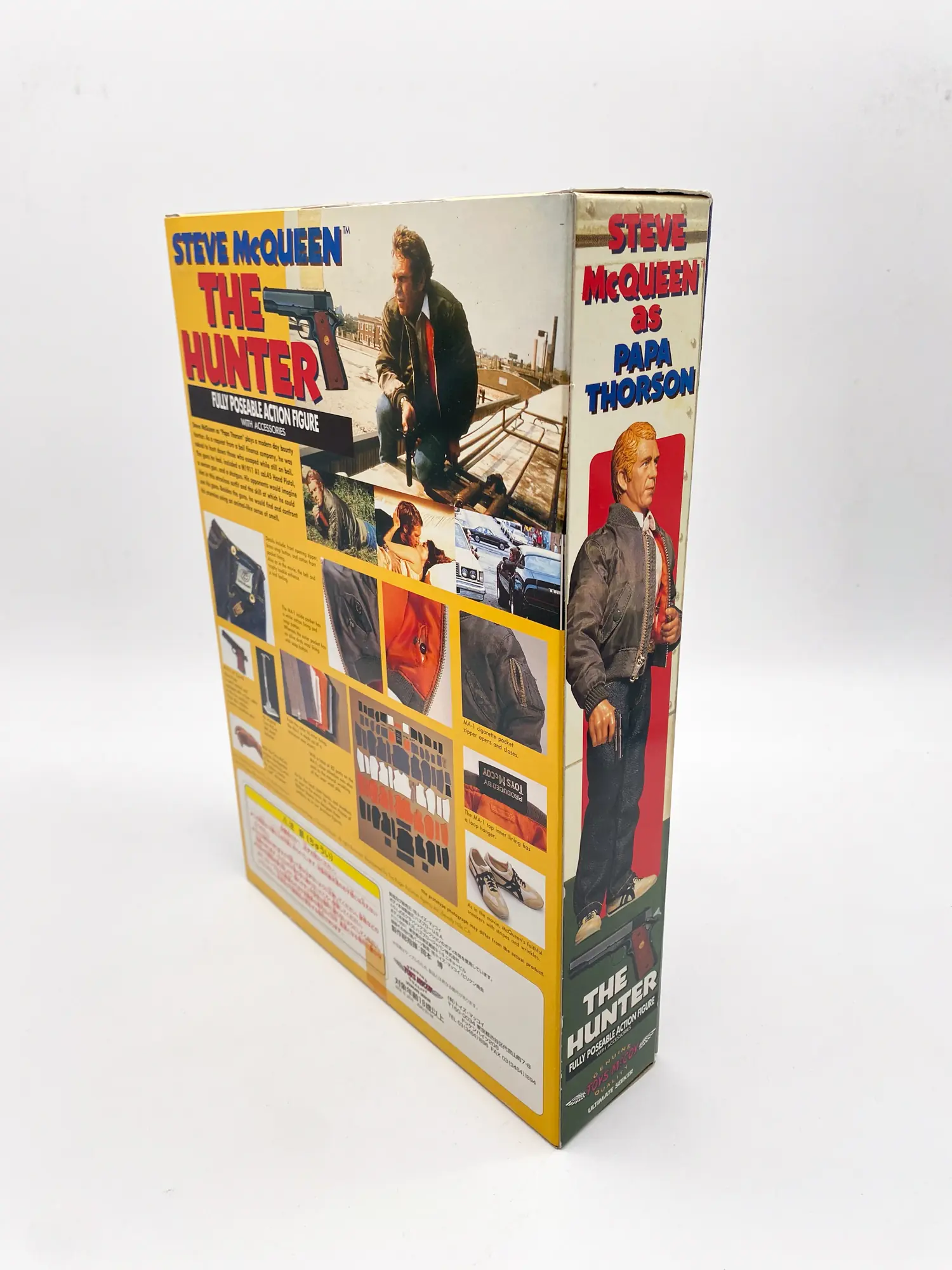 Steve McQueen figure THE HUNTER - Toys McCoy Japan 1998 MIB – Image 4