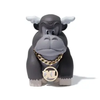 Cartoon OG XLARGE × D*Face charcoal version Medicom Toy 2019 NEW