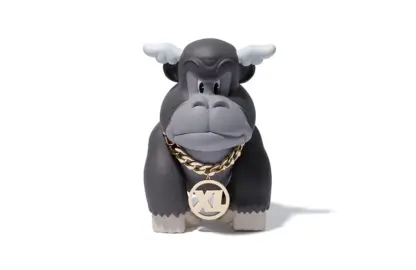 Cartoon OG XLARGE × D*Face charcoal version Medicom Toy 2019 NEW