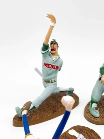 Dokaben Mizushima Shinji Trading Figure baseball team set of 8 [New sealed] - Konami Japan – Image 8