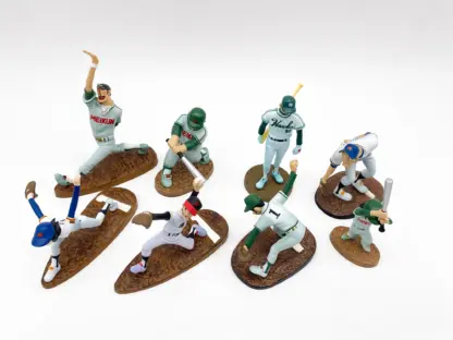 Dokaben Mizushima Shinji Trading Figure baseball team set of 8 [New sealed] - Konami Japan – Image 3