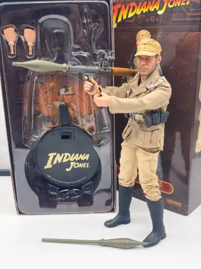 Indiana Jones German Disguise Sideshow Collectibles 1:6 Figure with box – Image 8