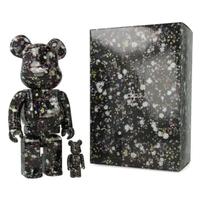 Medicom BE@RBRICK Anever Black 100% and 400% NIB
