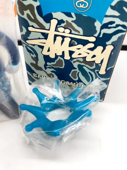 Stussy Baby Ragamuffin Camo Blue 2003 - New in sealed bag – Image 3