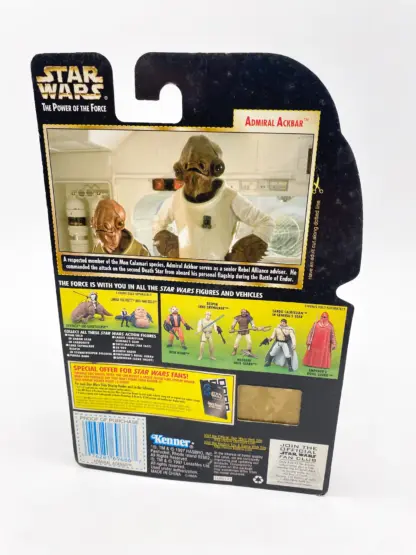 Admiral Ackbar Star Wars Power of the Force Freeze Frame KENNER 1997 MOC – Image 3