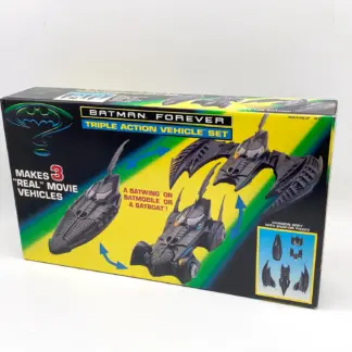 Batman Forever Triple Action Vehicle Set Kenner 1996 MISB