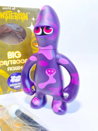 Big Monstrooper [Purple] Pete Fowler Monsterism 2002 MISB [NEW] – Image 7