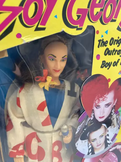 Boy George 12 inch action figure LJN 1984 MISB – Image 5