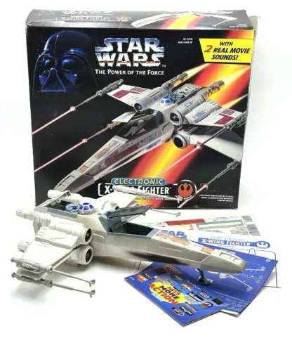 Electronic X-wing Fighter POTF KENNER 1995 MISB – Image 2