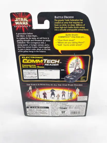 battle droid (damaged version) with blaster rifle Commtech Star Wars Episode 1 – Image 3