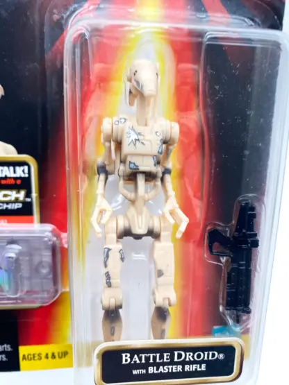 battle droid (damaged version) with blaster rifle Commtech Star Wars Episode 1 – Image 4