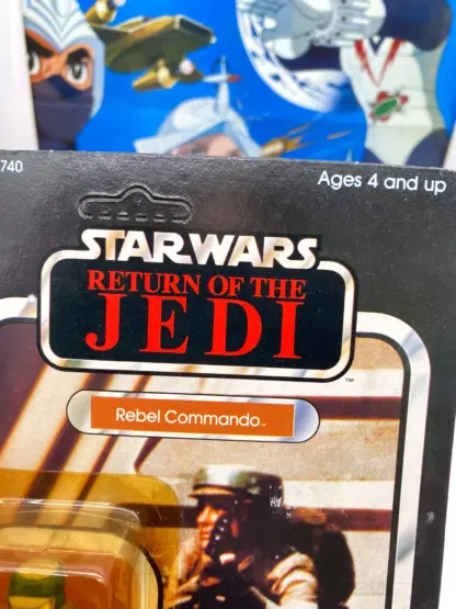 Rebel Commando ROTJ Kenner 1983 65back unpunched [open blister] – Image 5