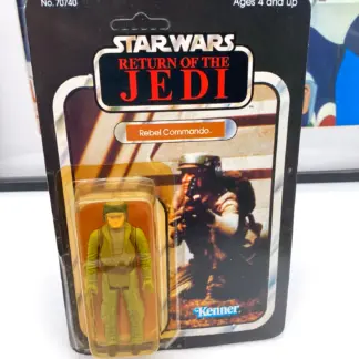 Rebel Commando ROTJ Kenner 1983 65back unpunched [open blister]