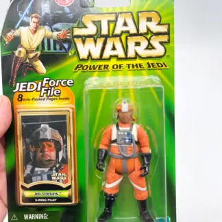 Jek Porkins Star Wars X-Wing Pilot POTJ Hasbro 2000 MOC