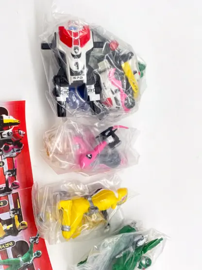 Bandai Tokusatsu Tokusou Sentai Dekaranger SPD Gashapon Part 1 full set sealed – Image 5