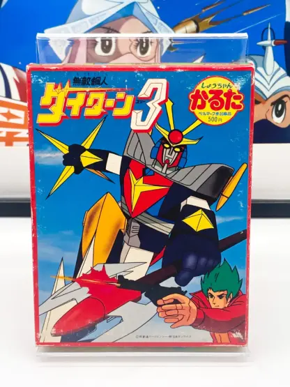 Karuta vintage Daitarn 3 Shōgakukan Japon années 70