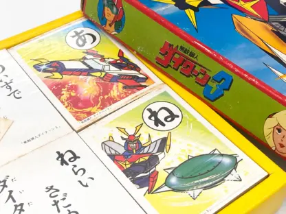 Karuta vintage Daitarn 3 Shōgakukan Japon années 70 – Image 2