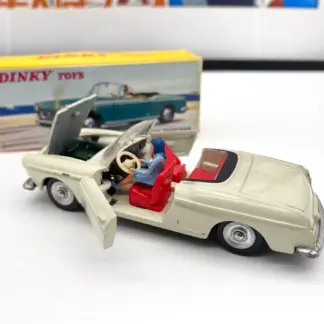 Dinky Toys 528 Peugeot 404 Cabriolet Pininfarina – Avec boîte d’origine 1965