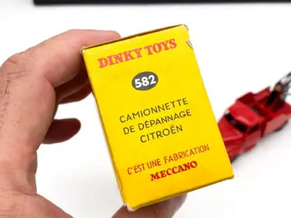 Dinky Toys Camionette de dépannage Citroën U23 – 585 Meccano France MIB – Image 4