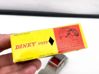 Dinky Toys Citroën 2CV réf. 500 – Meccano France 1/43 avec boîte d’origine (1967-1970) – Image 5