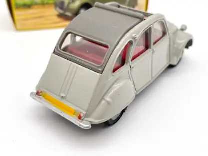 Dinky Toys Citroën 2CV réf. 500 – Meccano France 1/43 avec boîte d’origine (1967-1970) – Image 8