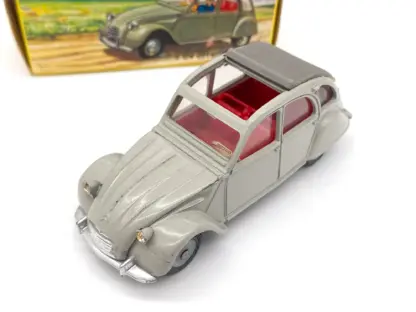 Dinky Toys Citroën 2CV réf. 500 – Meccano France 1/43 avec boîte d’origine (1967-1970) – Image 9