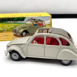 Dinky Toys Citroën 2CV réf. 500 – Meccano France 1/43 avec boîte d’origine (1967-1970)