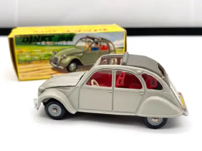 Dinky Toys Citroën 2CV réf. 500 – Meccano France 1/43 avec boîte d’origine (1967-1970)