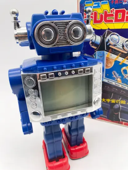 Horikawa TV Robot vintage 70s Japan working MIB