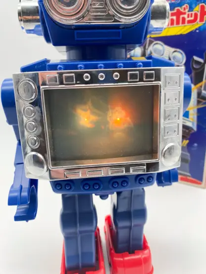 Horikawa TV Robot vintage 70s Japan working MIB – Image 14