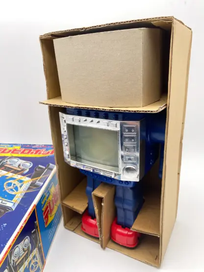 Horikawa TV Robot vintage 70s Japan working MIB – Image 16