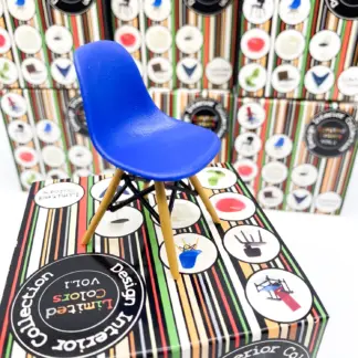 Miniature Eames DSW REAC – Design Interior Collection Limited Colors Vol.1 – Échelle 1/12 MIB