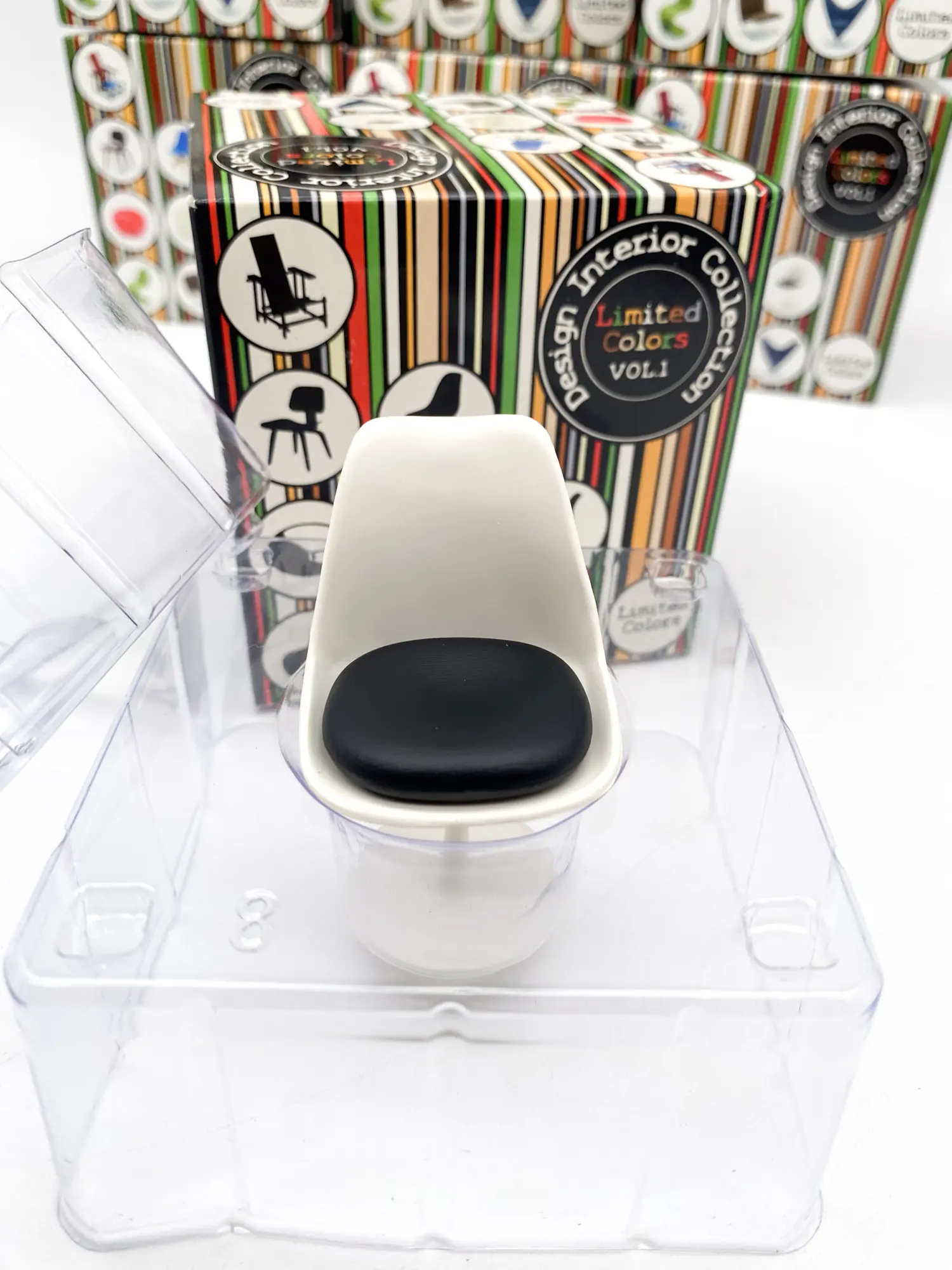 Miniature Tulip Chair REAC – Design Interior Collection Limited Colors Vol.1 – Échelle 1/12 MIB – Image 5