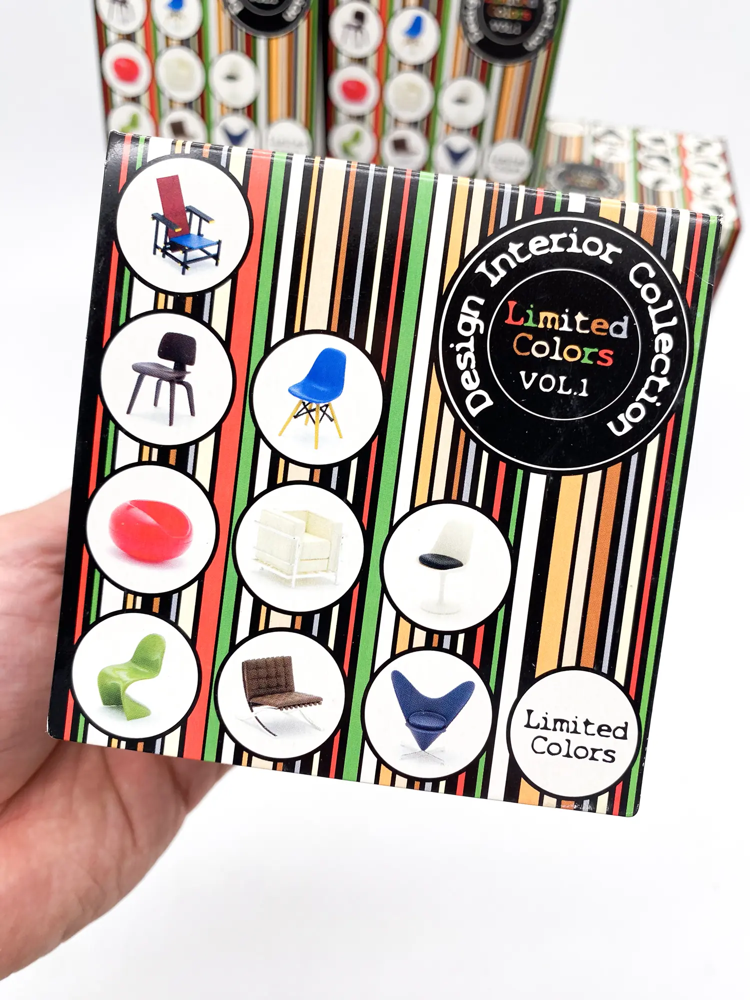 Miniature Tulip Chair REAC – Design Interior Collection Limited Colors Vol.1 – Échelle 1/12 MIB – Image 2