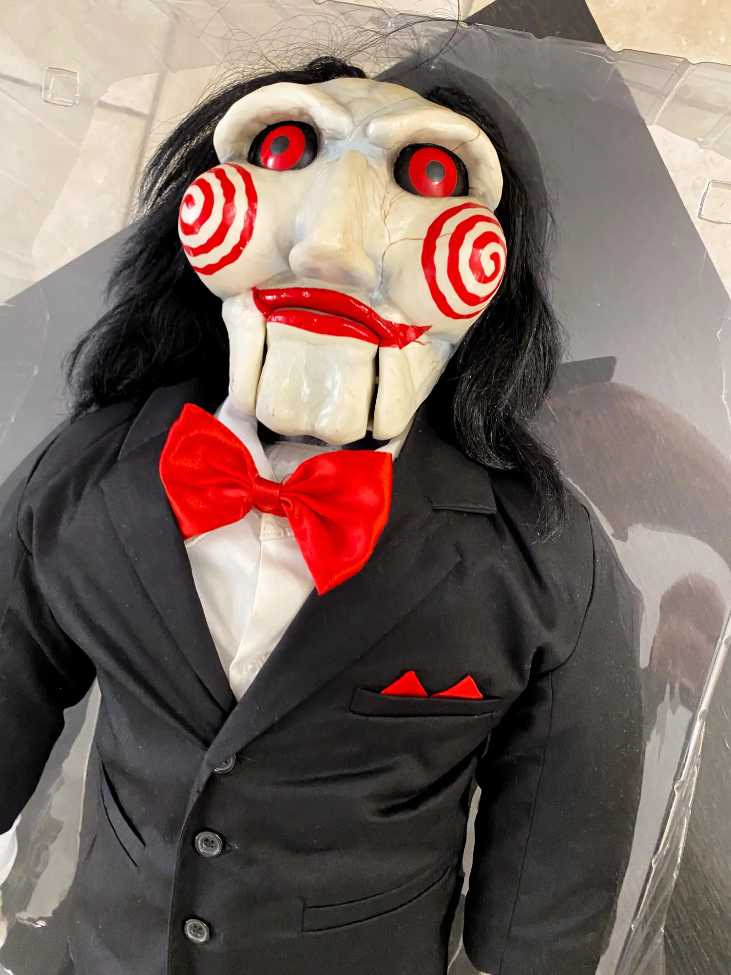 SAW BILLY Puppet - Non Talking Lifesize Medicom Prop - 1/1 Scale MIB – Image 10