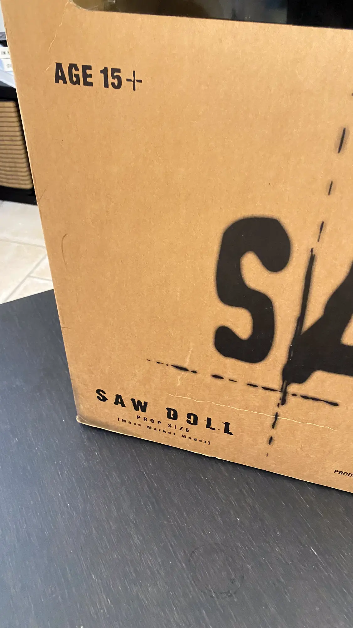 SAW BILLY Puppet - Non Talking Lifesize Medicom Prop - 1/1 Scale MIB