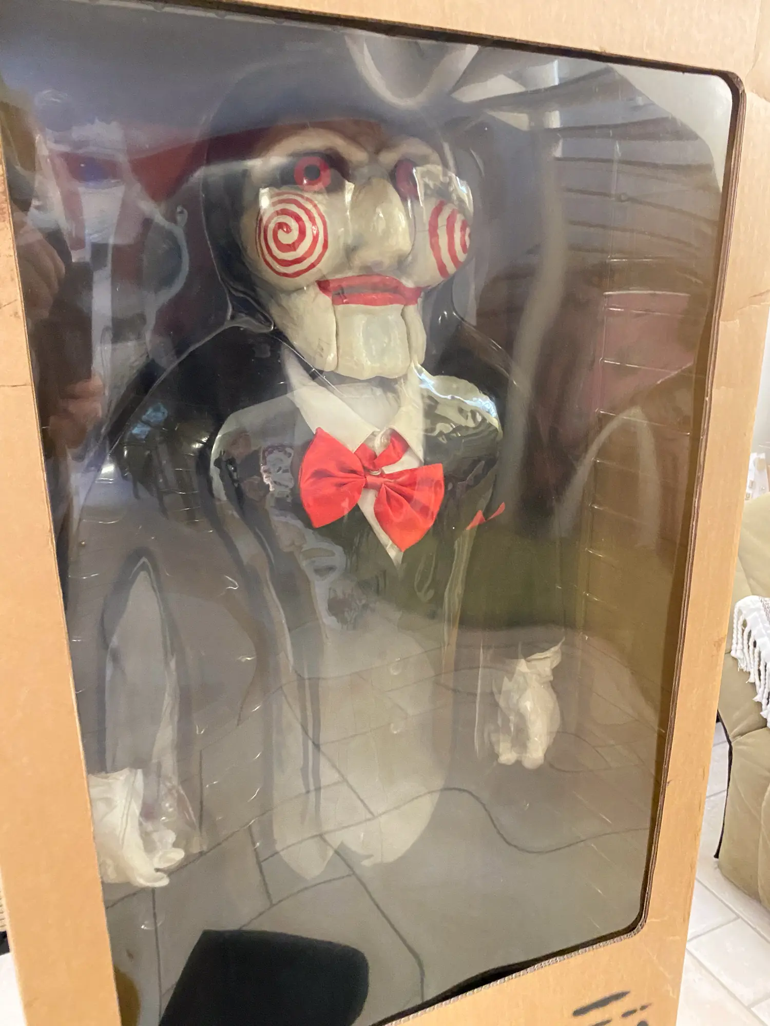 SAW BILLY Puppet - Non Talking Lifesize Medicom Prop - 1/1 Scale MIB – Image 12
