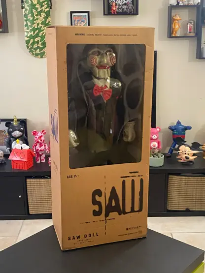 SAW BILLY Puppet – Non Talking Lifesize Medicom Prop – 1/1 Scale MIB