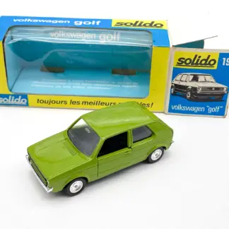 Solido Golf Mk1 Volkswagen n°19 1974 MIB