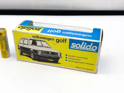Solido Golf Mk1 Volkswagen n°19 1975 MIB – Image 4