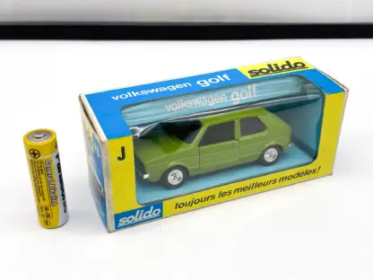 Solido Golf Mk1 Volkswagen n°19 1975 MIB – Image 2