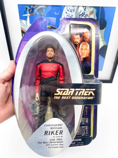 Star Trek The Next Generation – Figurine William Riker  Diamond Select 2005 MOC – Image 3