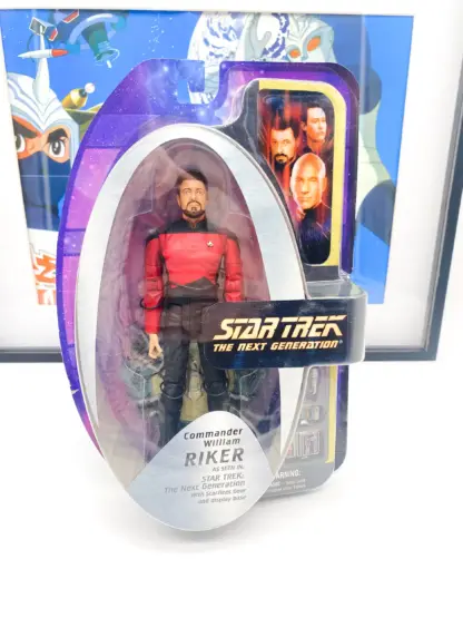 Star Trek The Next Generation – Figurine William Riker  Diamond Select 2005 MOC