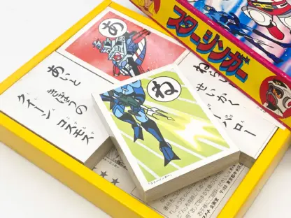 Vintage STARZINGER Karuta Card Game 1970s Shogakukan Japan Anime Spaceketeers Rare – Image 5