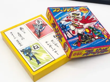 Vintage STARZINGER Karuta Card Game 1970s Shogakukan Japan Anime Spaceketeers Rare – Image 3
