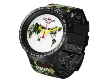 Swatch x BAPE Big Bold “The World” 2019 – Limited Edition – Image 2