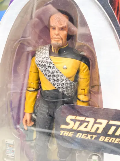 Star Trek TNG Figurine Lieutenant Worf Diamond Select Art Asylum 2005 NEUF – Image 2