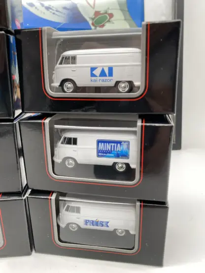 set de 10 Combi T1 Volkswagen - Circle k Sunkus Kyosho Japon NIB – Image 10